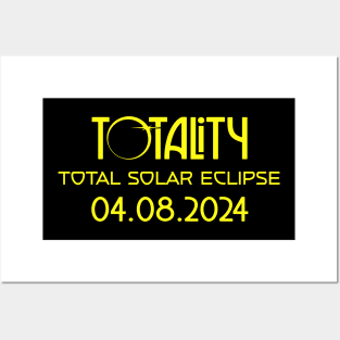 totality 2024 Total Solar Eclipse 4 8 2024 Posters and Art
